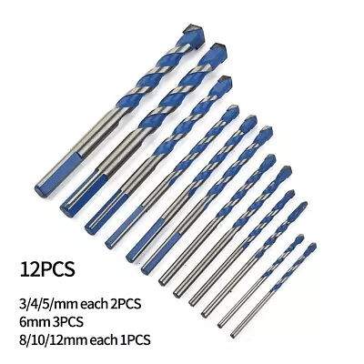 Complete Set Of High Quality Drill Bits Perfect For Home Improvement Projects • $31.63