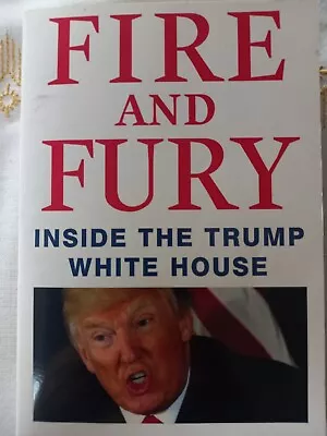 $12 • Buy FIRE And FURY Book.Insude The Trump Whitehouse Michael Wolff