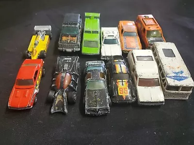 Vintage Hot-wheels Lot Of 12 1970s -1980s LOT #3 • $15