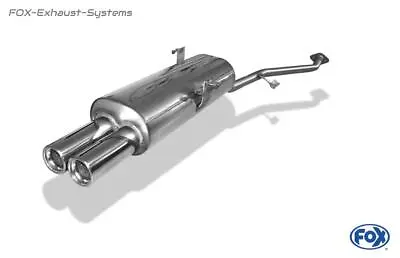 Performance Exhaust System BMW 3er E30 316i 318i Saloon/Touring/Cabriolet 2x76 • $702.88