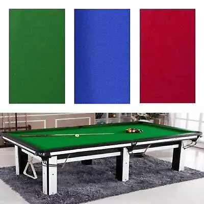 Professional Billiard Pool Table Cloth Sports Accessories 7ft 8ft 9ft Wool • $62.04