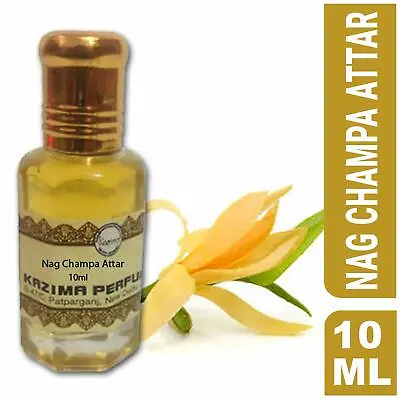 £14.22 • Buy KAZIMA Nag Champa Attar Perfume For Unisex- Pure Natural Undiluted Non-Alcoholic