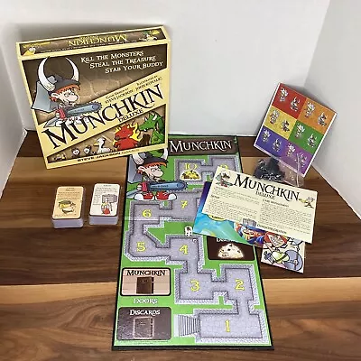 Munchkin Deluxe Board Card Game  Steve Jackson Games SJG 1483 New In Open Box • $26.25