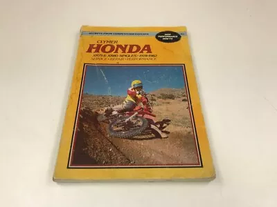 78-82 Honda XR75 XR80 Clymer Service Repair Owners Manual Book • $39.95