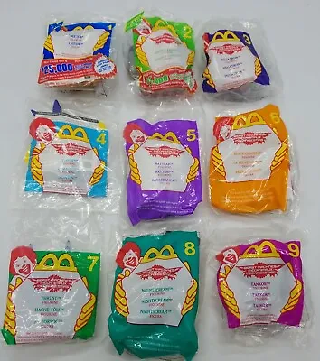 McDonalds 2000 Transformers Beast Machines Happy Meal Toys Complete Set Of 9 NEW • $43.90