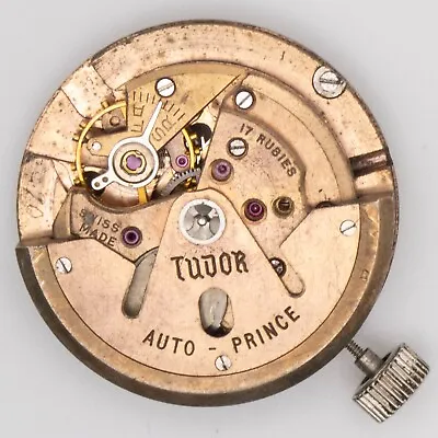 Vintage Tudor Caliber 390 17-Jewel Automatic Wristwatch Movement Ticks • $600