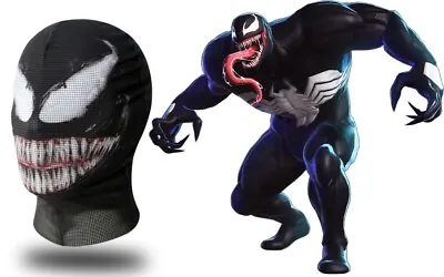 Venom Mask Superheroes Cosplay Adult Children Kids Costume Halloween • $11.99