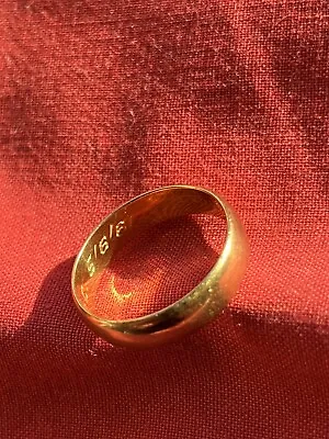 22ct Gold Wedding Band 22ct Gold Ring 22ct Gold • £245