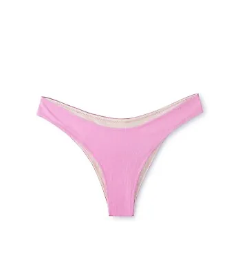 Zulu And Zephyr Sea Pink Curve Brief Size 8 • $20
