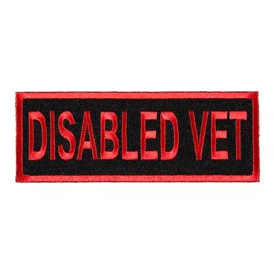 Disabled Vet Patch Military Veteran Patches • $4.99