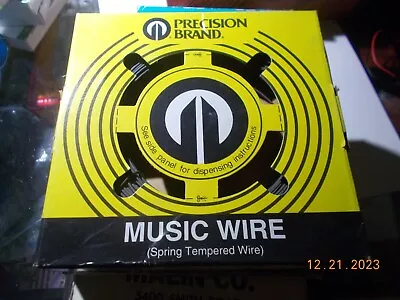 Unused 1 Pound Precision Brand .045 Diameter Spring Tempered Wire (Music Wire) • $22.95