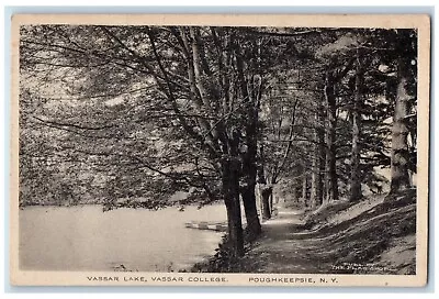 Vassar Lake Vassar College Poughkeepsie New York NY Posted Vintage Postcard • $14.98