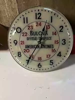 American Airlines Wall Clock From The 50s • $70