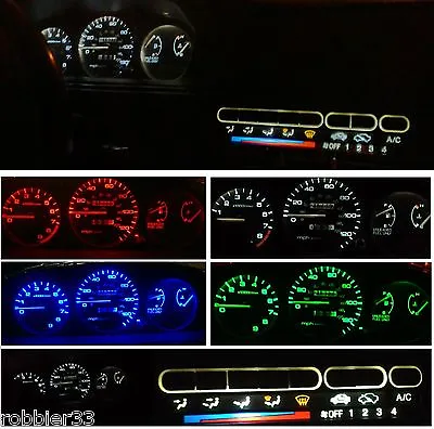 Led Kit For Honda Civic EG 92-95 Gauge Cluster + Climate Control + Interior • $31