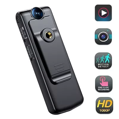 12 Hour 1080P HD Camcorder Mini Pocket Camera Police Body Video DVR IR Night Cam • $25.64