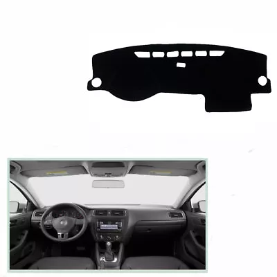 Car Shade Protective Black Pad Dashboard Cover Dash Mats For 2011-2018 VW Jetta • $20.40