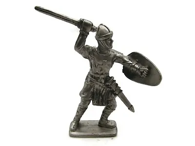 Crusader Soldier Metal Figurine Beautiful Design Exquisite Detail • $9.99