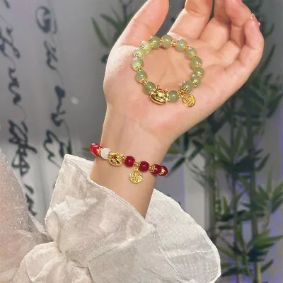 2024 Chinese Style Dragon Year Lucky Beaded Bracelets Kawaii Dragon Bracelet LEI • $5.05