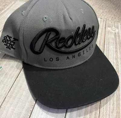 Los Angeles Reckless Y&R SnapBack Cap Hat Gray Black One Size • $13.99