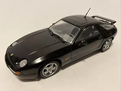 Minichamps Porsche 928 GTS 91 RARE HTF Ltd Ed 1:43 Black 400068100 EX-MIB • $119