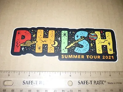 Phish Sticker Cosmic Logo Summer 2021 RARE And BRAND NEW Mint 5.5  • $15