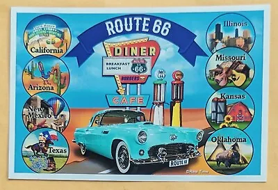 Postcard U.S.A.: Route 66  • $2.99