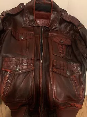 G Gator Leather Jacket Used But In Excellent Conditionsize 52 • $2500