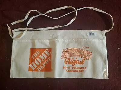 GREAT CONDITION - Vintage Home Depot 2 Pocket Nail Apron  • $9.49