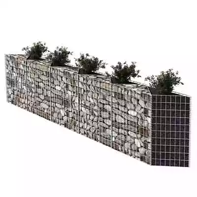 Home Garden Gabion Basket 118.1 X39.4  Patio Planter Fence Raised Vegetable Bed • $238.29