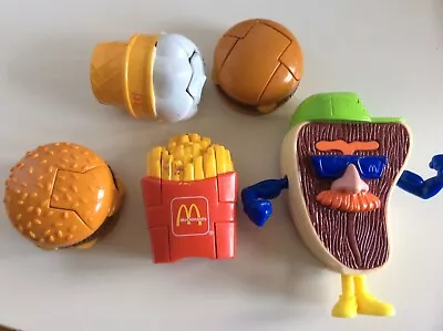 Mcdonalds Food Transformers Changeables Lot • $12