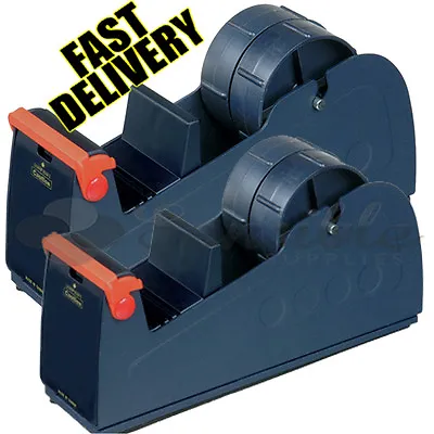 10 X 2  HEAVY DUTY METAL BENCH DESKTOP PACKING TAPE DISPENSER - BD50 *FAST DEL* • £124