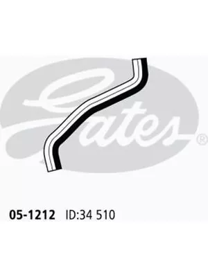 Gates Radiator Hose (05-1212) • $69.64