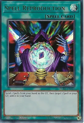 Yu-Gi-Oh: SPELL REPRODUCTION - LCKC-EN045 - Ultra Rare Card - 1st Edition • £0.99