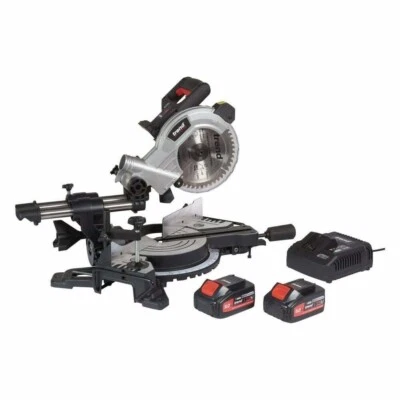 £375 • Buy Trend T18S/MS184S2 18v Cordless 184mm Single Bevel Mitre Saw Kit 2 X 5.0ah Batts