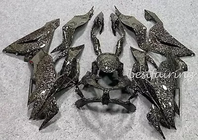 Forged Carbon Fiber Fairing Kit For Kawasaki 2000-2023 ZX636 Ninja ZX6R Bodywork • $569.05