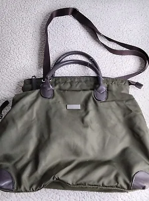 Marc O' Polo Green Large Purse Bag Double Handle & Strap • £11.87