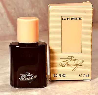 Zino By Davidoff EDT Splash MINIATURE Cologne For Men VINTAGE MINIATURE 1990's • $22.99