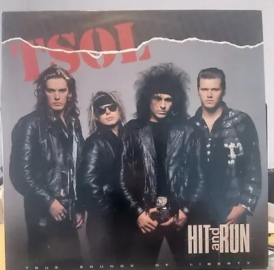 Tsol Lp Hit & Run T.s.o.l. Enigma Nl California Punk 1987 • $14.99