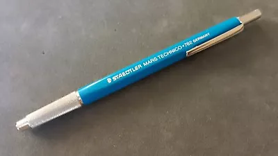 Vintage STAEDTLER 782 MARS - TECHNICO Blue/Silver Mechanical Pencil Germany  • $14.99