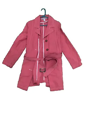 Old Navy Maternity Coral Trench Coat Small • $20