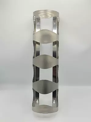 Ikea Stainless Steel Wall Hanging Wine Rack 21152 EUC • £18.95