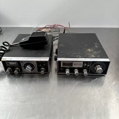 2 Vintage CB Radio Transceivers  Realistic TRC-52 & Midland 13-882 UNTESTED • $39.99