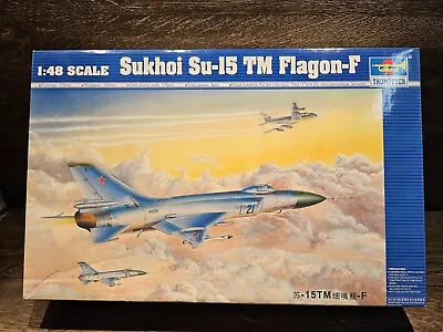 Trumpeter - Sukhoi Su-15 TM Flagon-F - 1/48 Scale Model Kit #02811 • $49.99