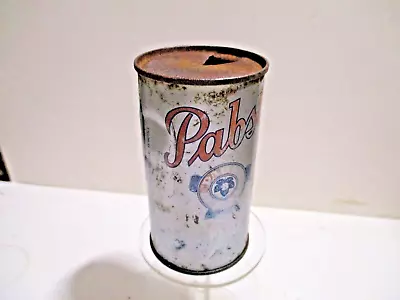 Empty  Vintage Pabst Blue Ribbon Tapacan  Beer Can. 12 Oz. Steel. • $5