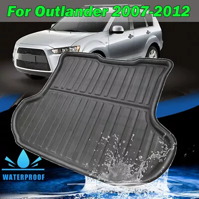 $45.13 • Buy For Mitsubishi Outlander II 2007-2012 Boot Cargo Liner Rear Trunk Tray Floor Mat