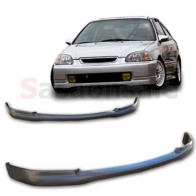 [SASA] Fit For 96-98 Honda Civic 2dr 3dr 4dr JPTR PU Front Bumper Lip Spoiler • $69.99