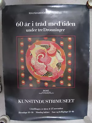 Haandarbejdets Fremme - 60th Anniversary Exhibition Poster - Kunstindustrimuseet • $56.83