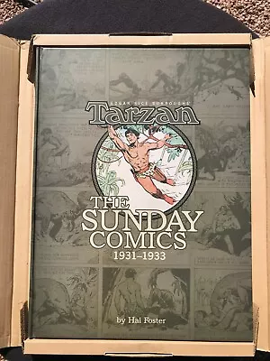 TARZAN THE SUNDAY COMICS Huge Coffee Table Book 1931-33 20  X 15   First Edition • $65