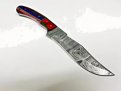 Handmade Custom Chef Knife Wood Handle Cutting Kitchen Chopping Damascus Steel • $13.50