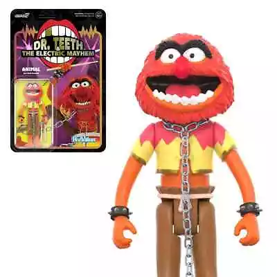 Animal Dr. Teeth The Muppets Super 7 Reaction Action Figure • $19.95